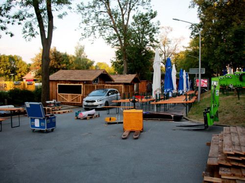 Volksfest Aufbau 26.7.2018 – Foto 37