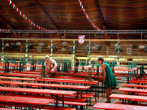 Letzte Vorbereitung  Volksfest 2018 27.7.2018 – Foto 4