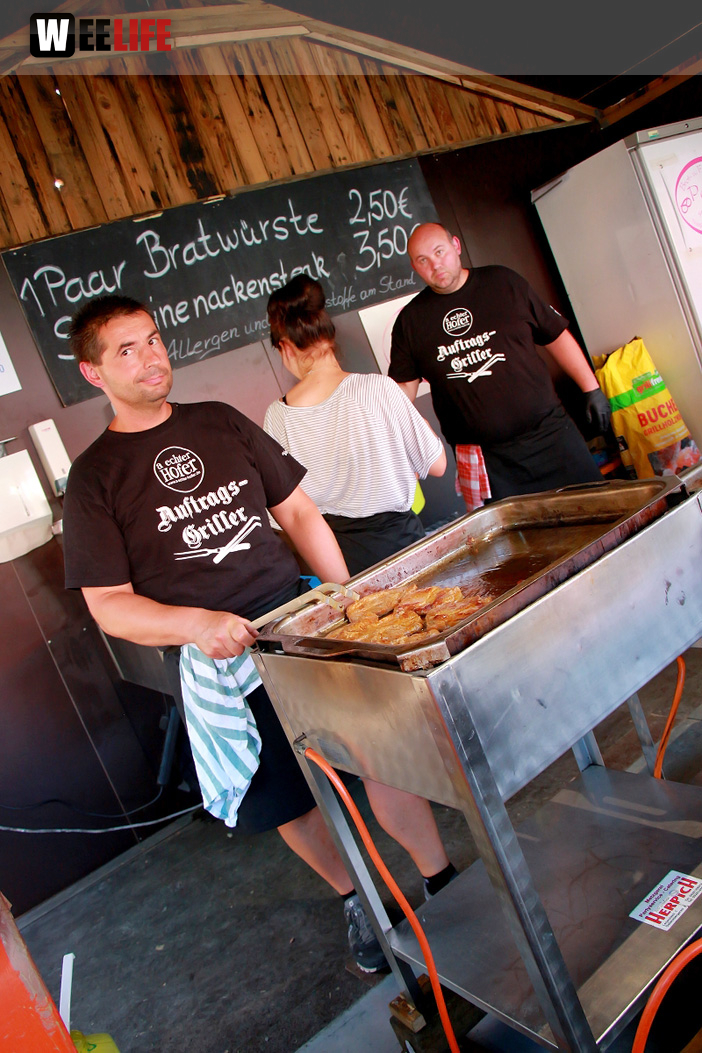 Letzte Vorbereitung  Volksfest 2018 27.7.2018