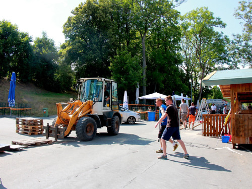 Letzte Vorbereitung  Volksfest 2018 27.7.2018 – Foto 27