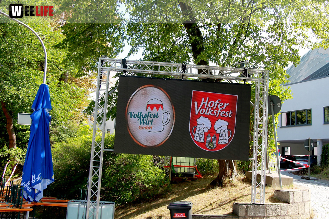Letzte Vorbereitung  Volksfest 2018 27.7.2018