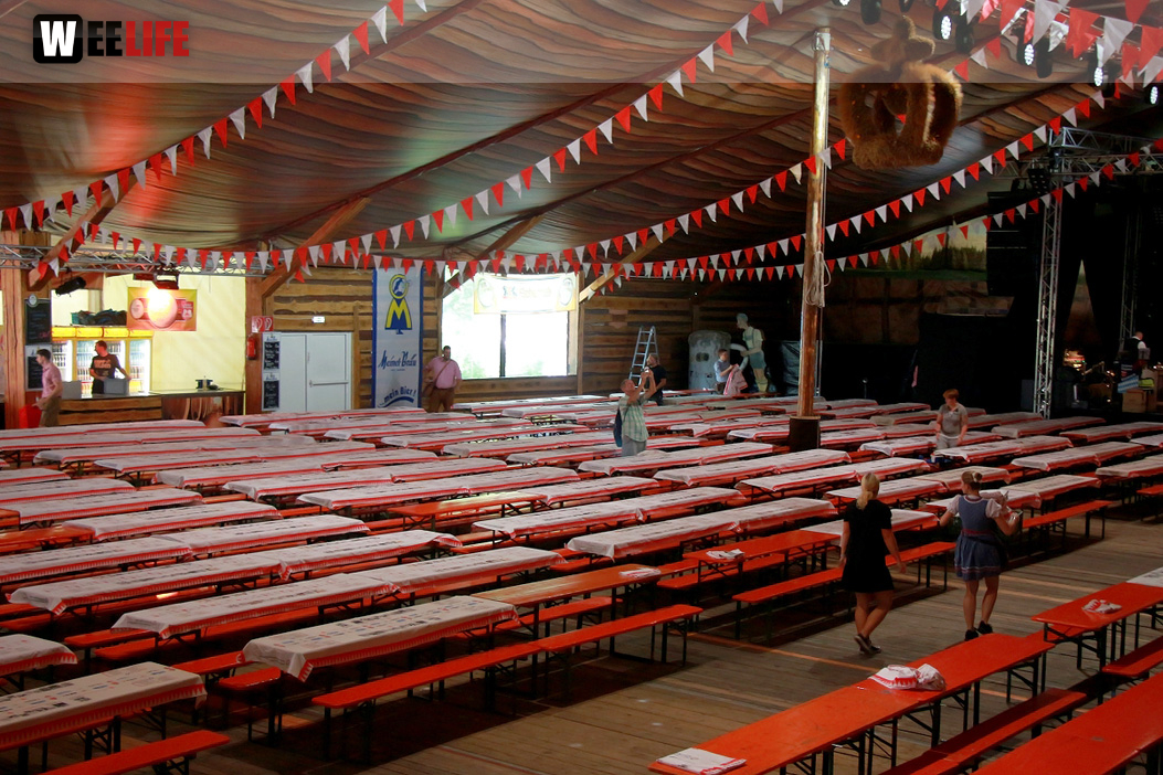 Letzte Vorbereitung  Volksfest 2018 27.7.2018