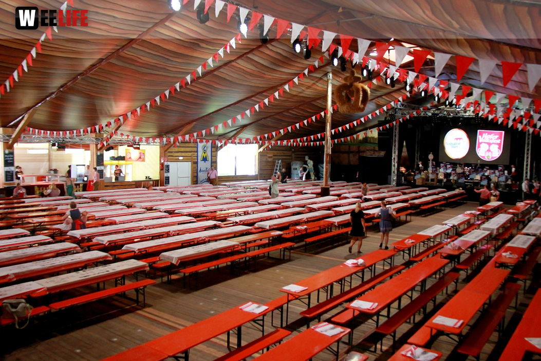Letzte Vorbereitung  Volksfest 2018 27.7.2018