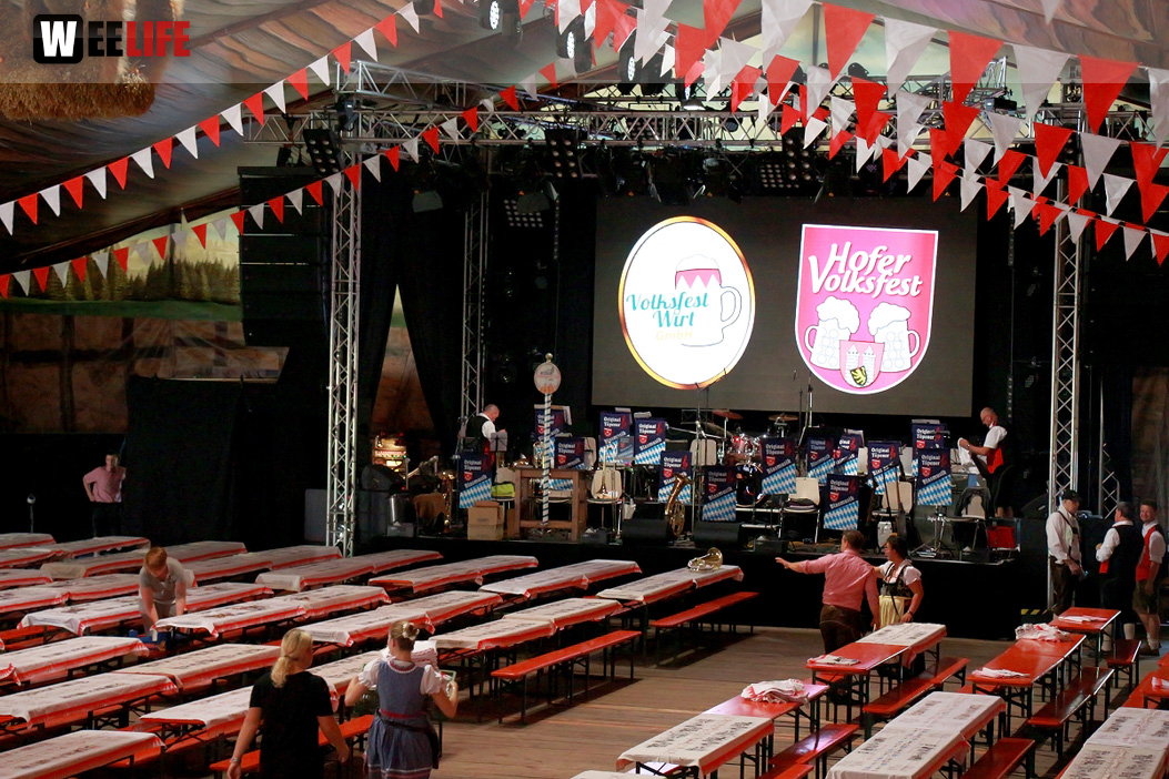 Letzte Vorbereitung  Volksfest 2018 27.7.2018