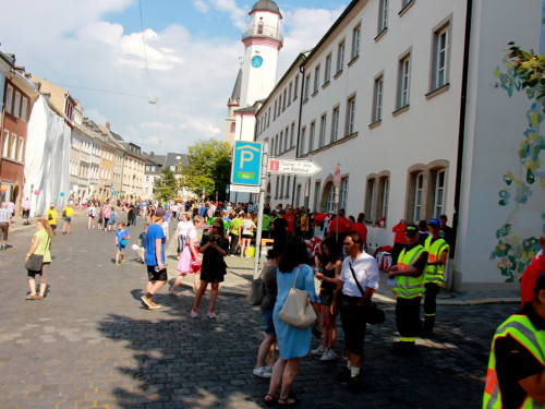 Aufstellung Volksfestumzug  Hofer Volksfest 2018 27.7.2018 – Foto 11