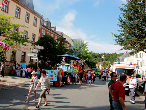 Aufstellung Volksfestumzug  Hofer Volksfest 2018 27.7.2018 – Foto 41
