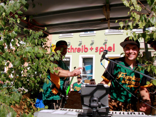 Aufstellung Volksfestumzug  Hofer Volksfest 2018 27.7.2018 – Foto 50