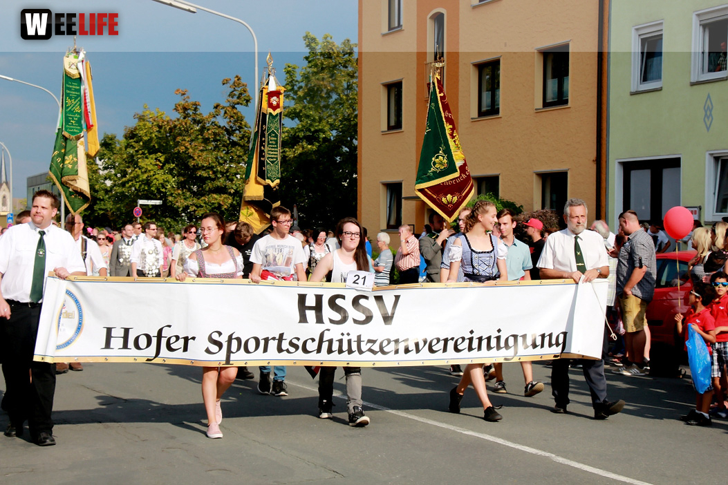 Volksfestumzug  Hofer Volksfest 2018 Teil2