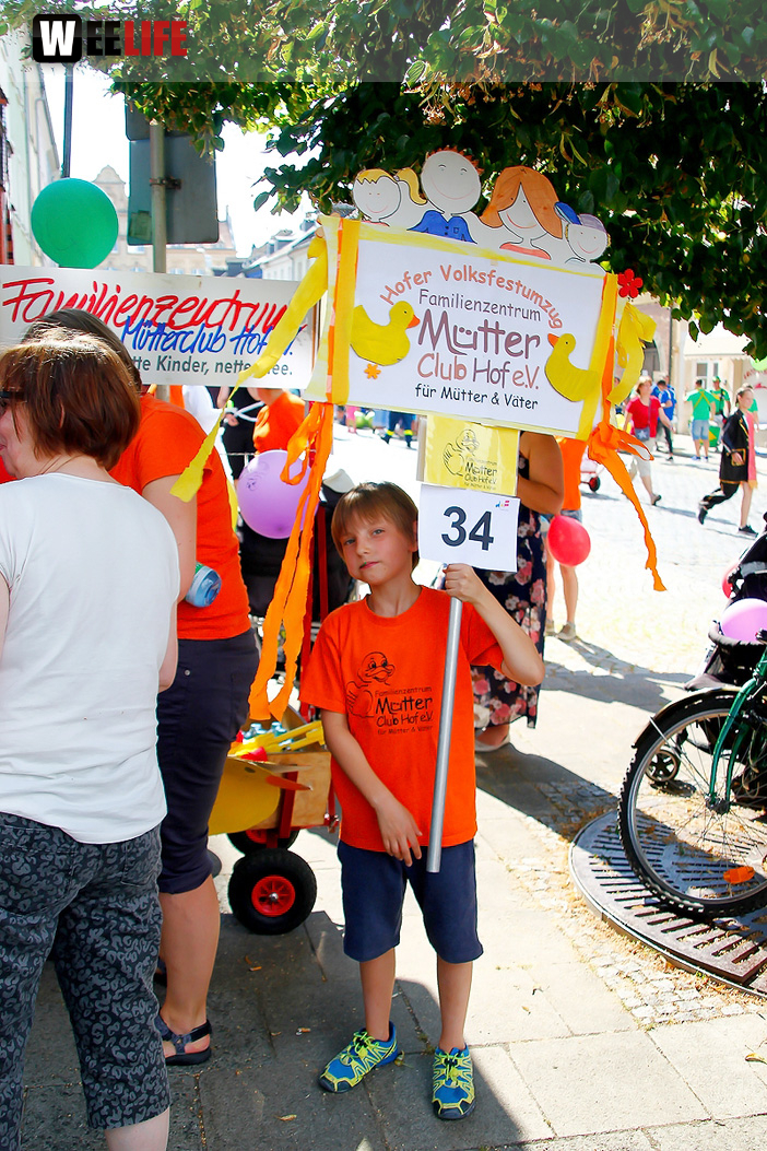 Volksfestumzug  Hofer Volksfest 2018 Fotograf Christian