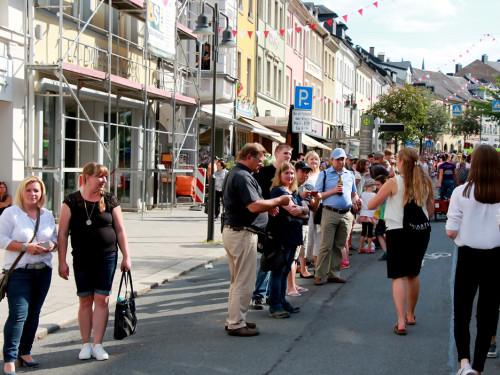 Zuschauer Volksfestumzug  Hofer Volksfest 2018 – Foto 13