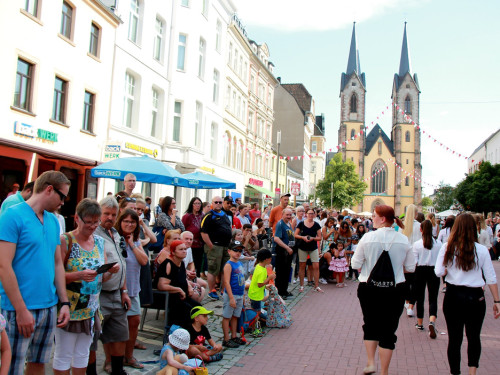 Zuschauer Volksfestumzug  Hofer Volksfest 2018 – Foto 39