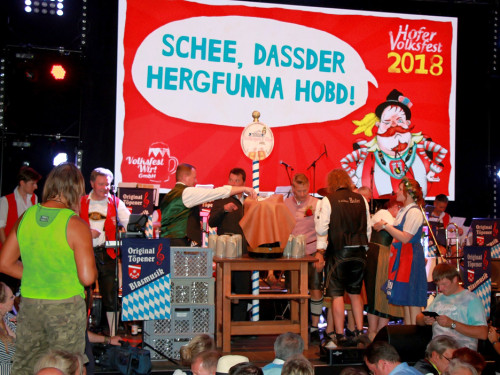 Bieranstich Hofer Volksfest 2018 – Foto 2