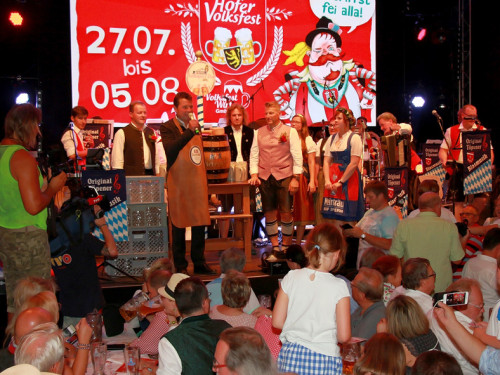 Bieranstich Hofer Volksfest 2018 – Foto 6