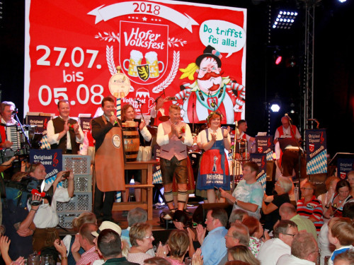 Bieranstich Hofer Volksfest 2018 – Foto 7