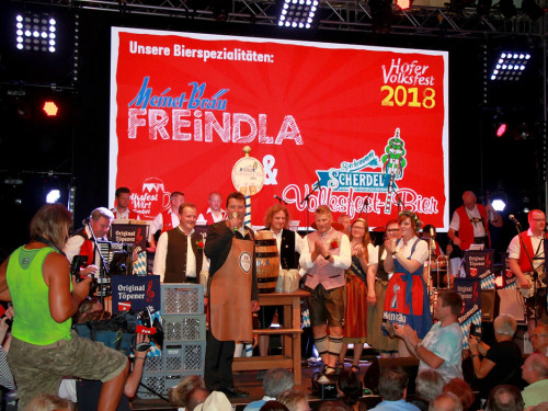 Bieranstich Hofer Volksfest 2018 – Foto 11
