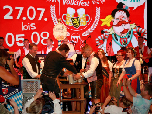 Bieranstich Hofer Volksfest 2018 – Foto 15