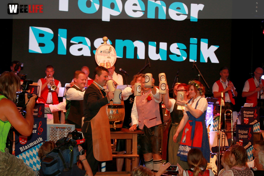 Bieranstich Hofer Volksfest 2018