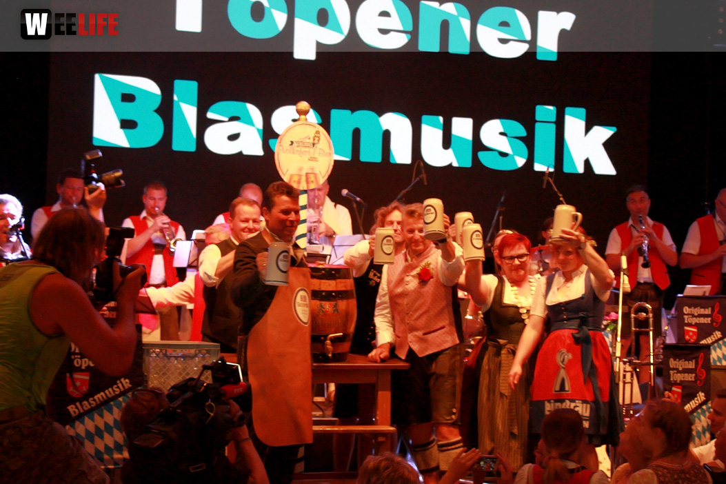 Bieranstich Hofer Volksfest 2018