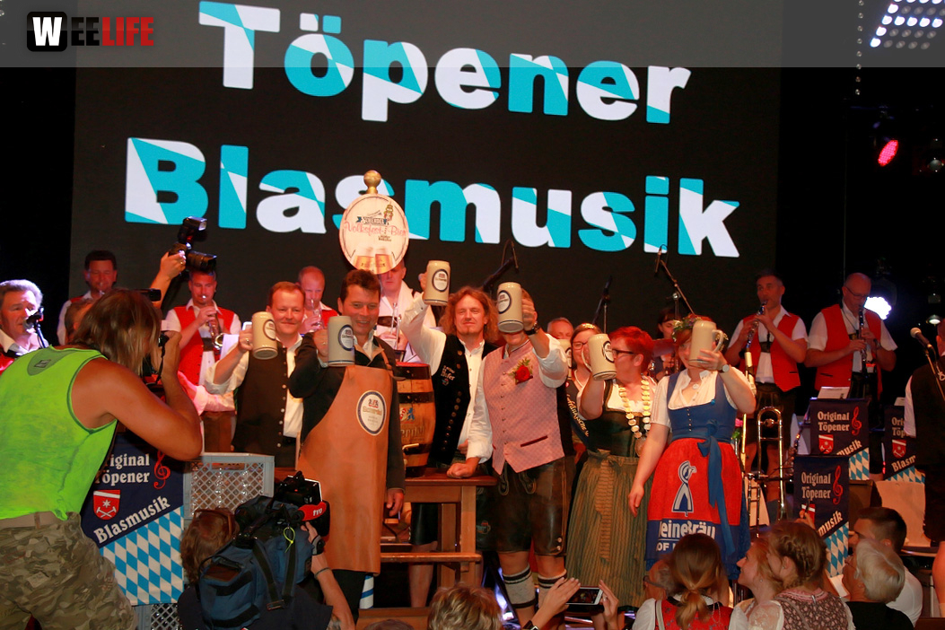 Bieranstich Hofer Volksfest 2018