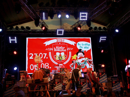 Auftakt mit der Original Töpener Blasmusik Hofer Volksfest 2018 – Foto 10