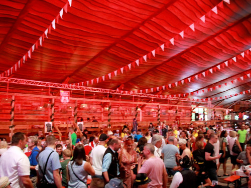 Auftakt mit der Original Töpener Blasmusik Hofer Volksfest 2018 – Foto 16