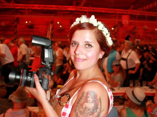 Auftakt mit der Original Töpener Blasmusik Hofer Volksfest 2018 – Foto 33