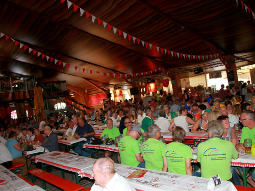 Auftakt mit der Original Töpener Blasmusik Hofer Volksfest 2018 – Foto 50