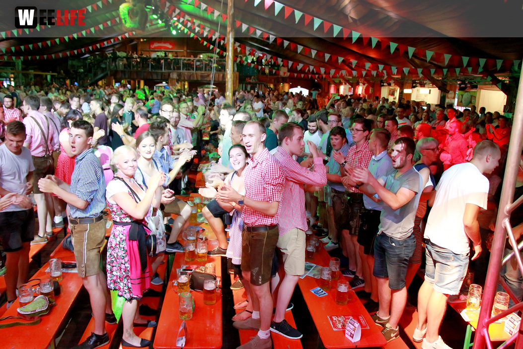 Die Partyvögel Samstag Hofer Volksfest 2018