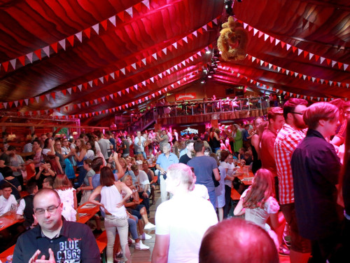 Die Partyvögel Samstag Hofer Volksfest 2018 – Foto 27