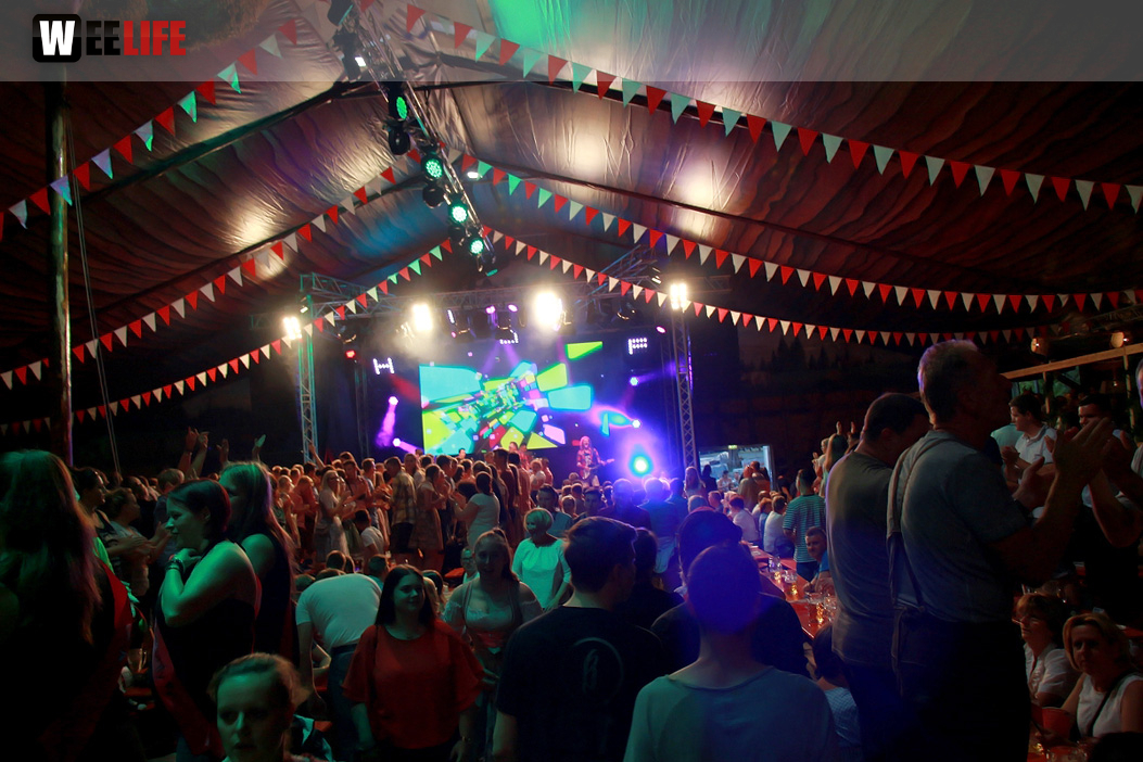 Die Partyvögel Samstag Hofer Volksfest 2018