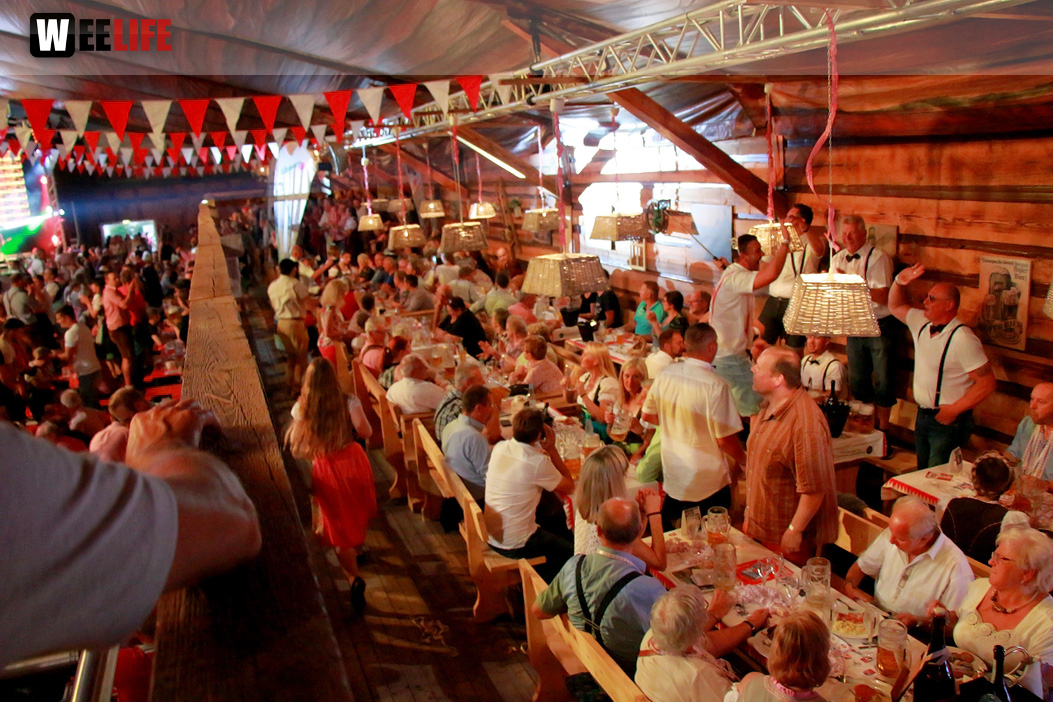 Die Partyvögel Samstag Hofer Volksfest 2018