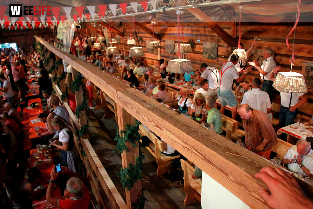 Die Partyvögel Samstag Hofer Volksfest 2018