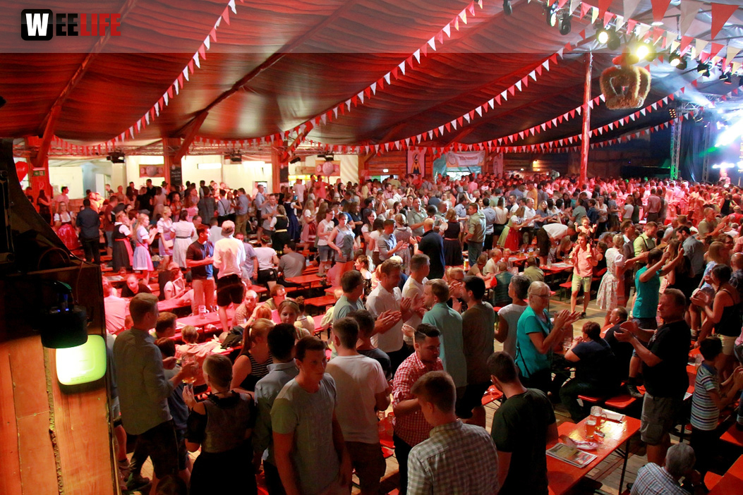 Die Partyvögel Samstag Hofer Volksfest 2018