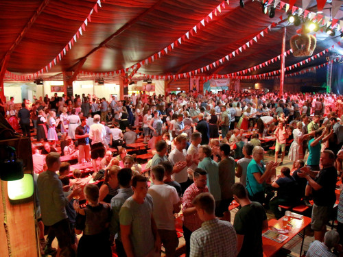 Die Partyvögel Samstag Hofer Volksfest 2018 – Foto 36