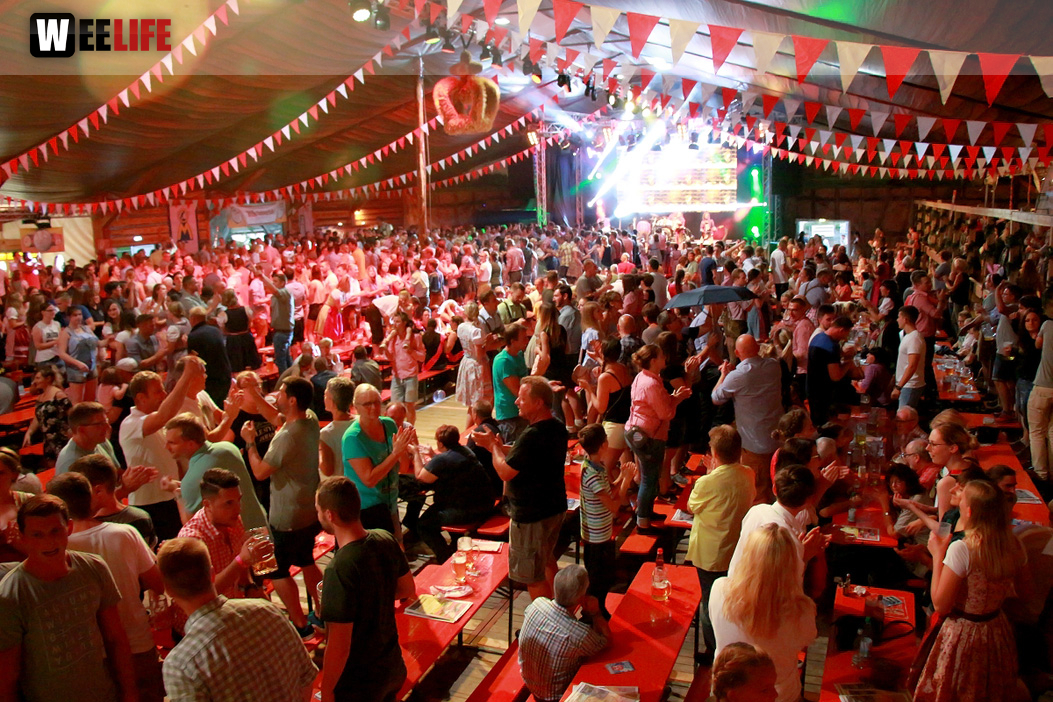 Die Partyvögel Samstag Hofer Volksfest 2018