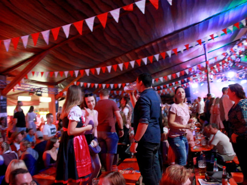 Die Partyvögel Samstag Hofer Volksfest 2018 – Foto 45