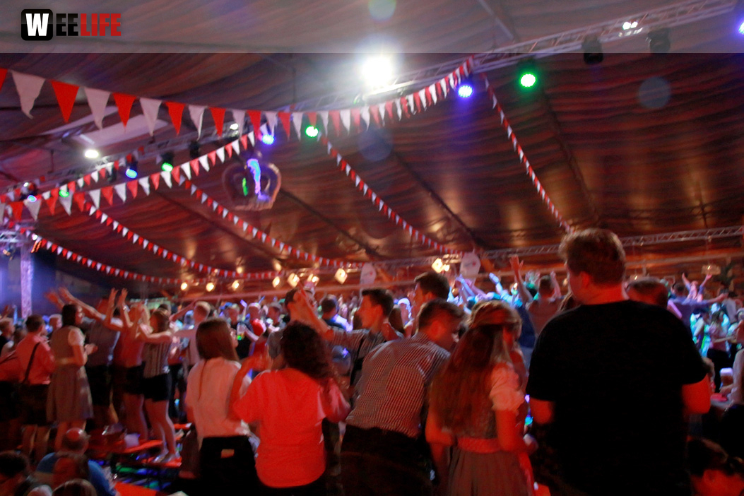 Die Partyvögel Samstag Hofer Volksfest 2018