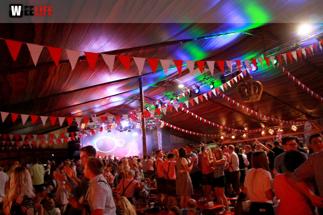 Die Partyvögel Samstag Hofer Volksfest 2018