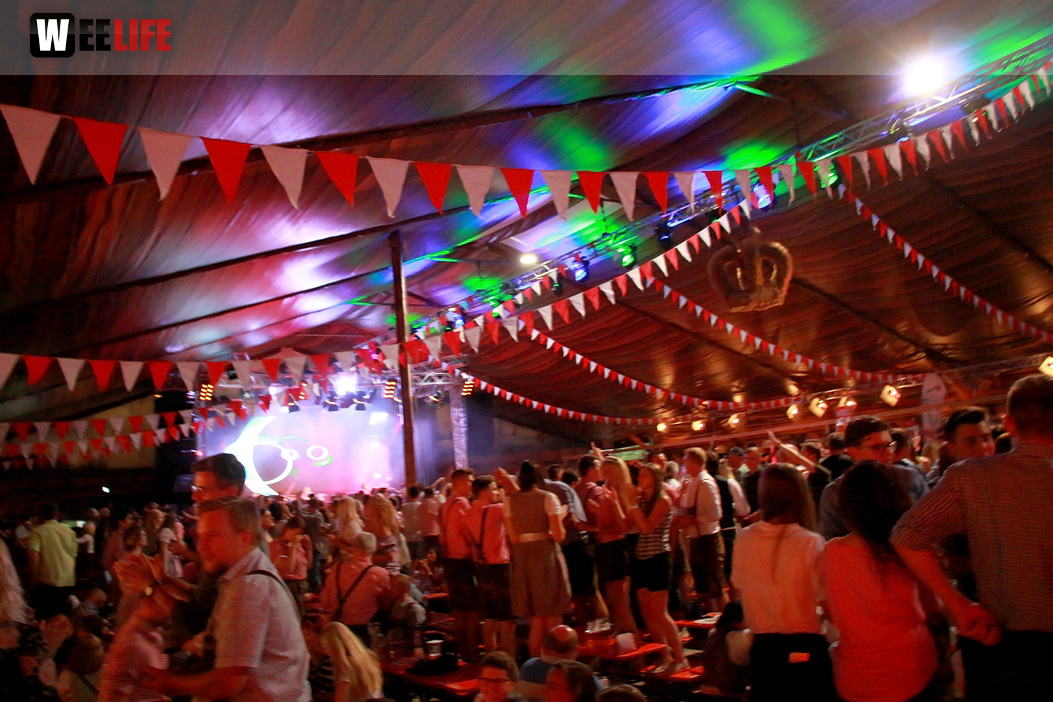 Die Partyvögel Samstag Hofer Volksfest 2018