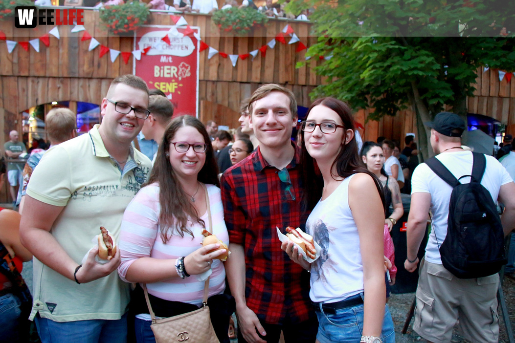 Die Partyvögel Samstag Hofer Volksfest 2018
