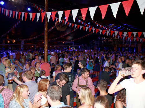 Die Partyvögel Samstag Hofer Volksfest 2018 – Foto 191