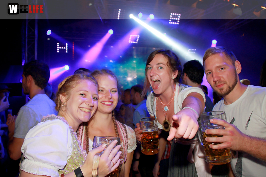 Die Partyvögel Samstag Hofer Volksfest 2018
