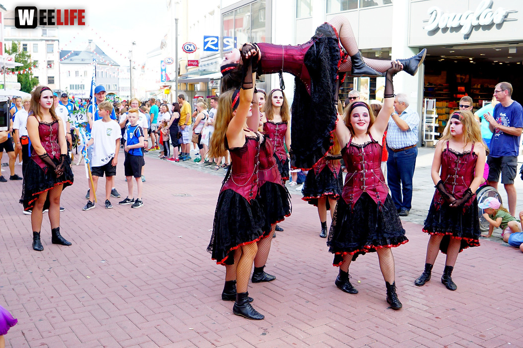 Volksfestumzug  Hofer Volksfest 2018 27.7.2018 Fotograf Murat