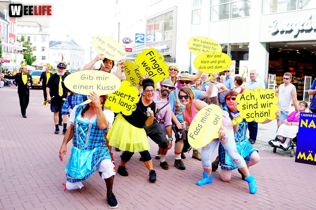 Volksfestumzug  Hofer Volksfest 2018 27.7.2018 Fotograf Murat