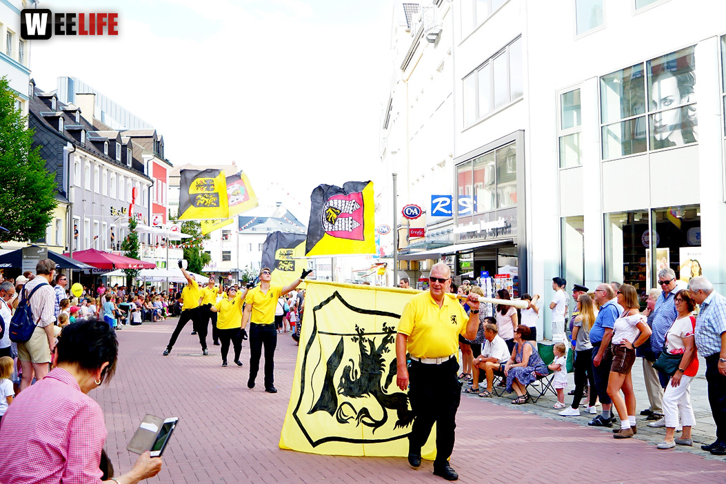 Volksfestumzug  Hofer Volksfest 2018 27.7.2018 Fotograf Murat