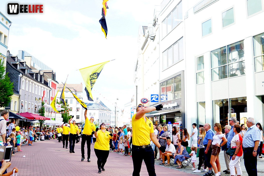 Volksfestumzug  Hofer Volksfest 2018 27.7.2018 Fotograf Murat