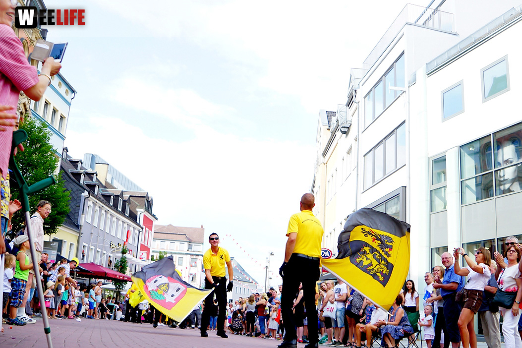Volksfestumzug  Hofer Volksfest 2018 27.7.2018 Fotograf Murat