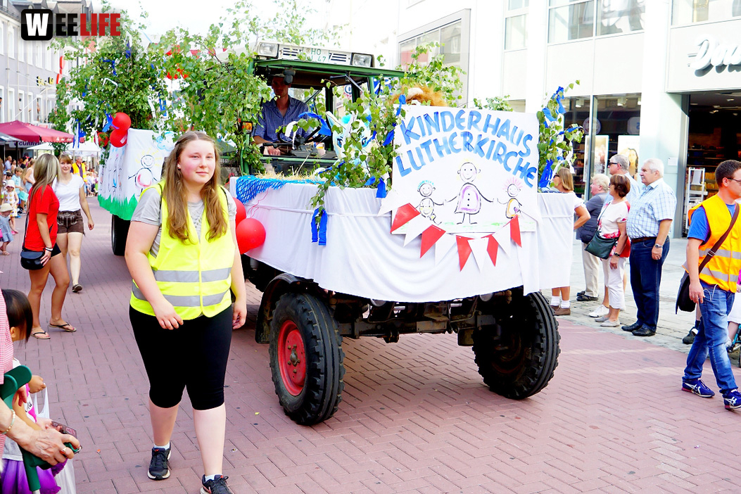 Volksfestumzug  Hofer Volksfest 2018 27.7.2018 Fotograf Murat