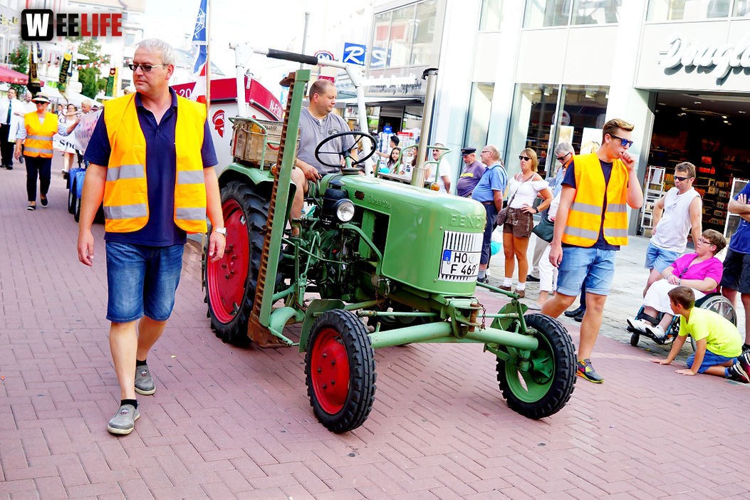 Volksfestumzug  Hofer Volksfest 2018 27.7.2018 Fotograf Murat