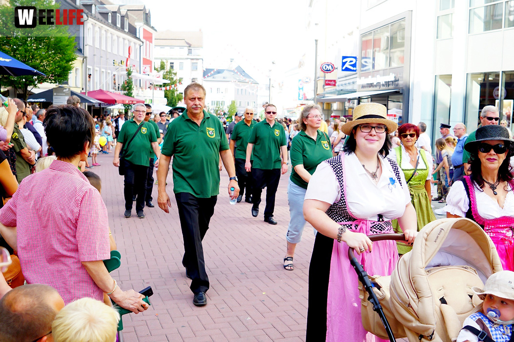 Volksfestumzug  Hofer Volksfest 2018 27.7.2018 Fotograf Murat